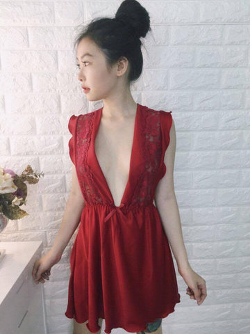 Đầm V Ngực